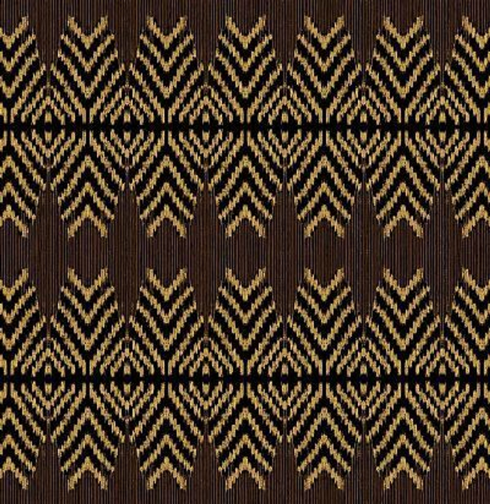 Обои текстильные с этническим рисунком INT1104