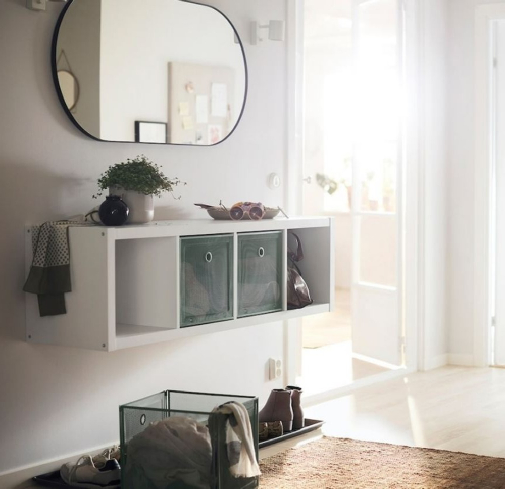 Стеллаж ФОРА 4Л, 41*38*146 см, белый