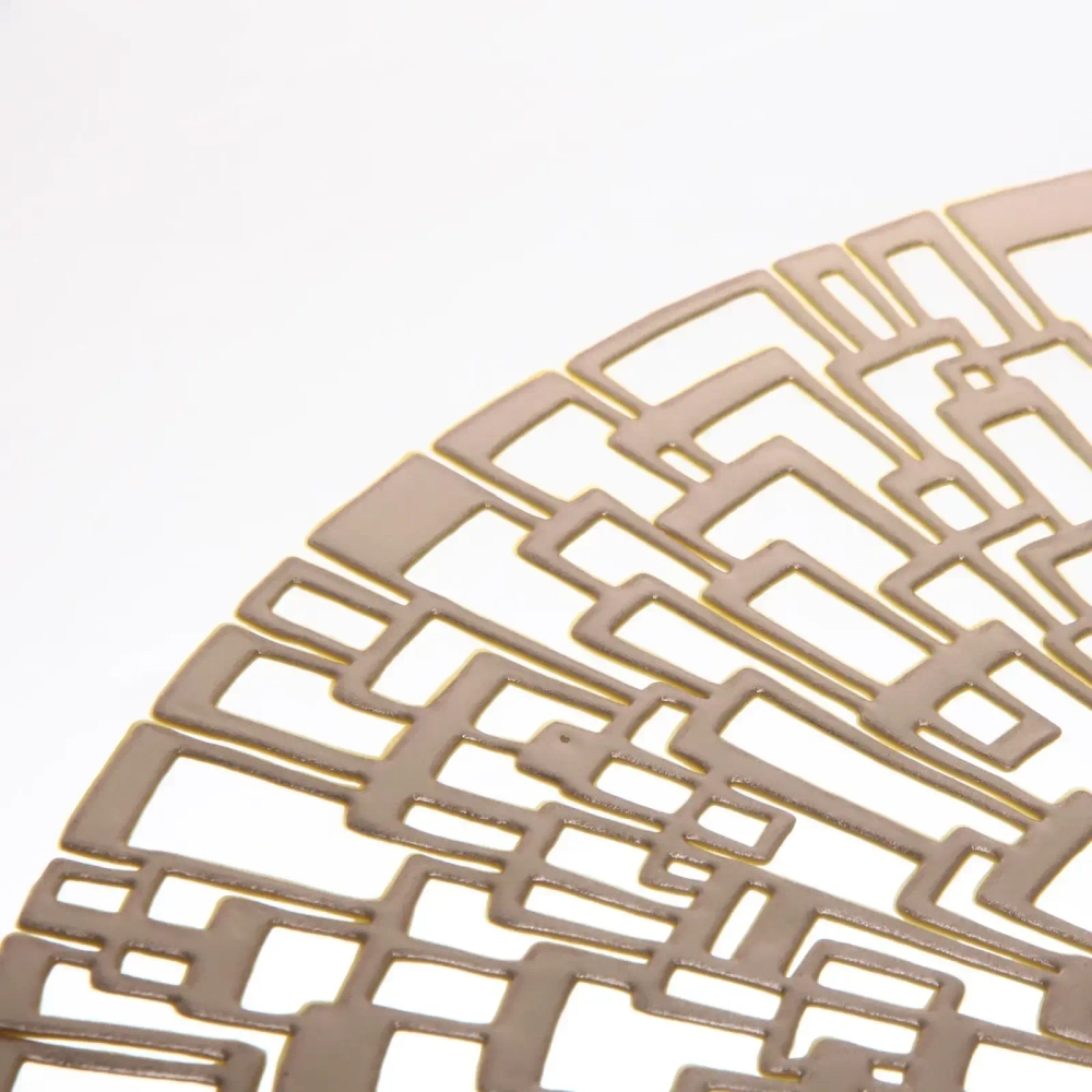 Салфетка на стол 38см «Эклектика» золото