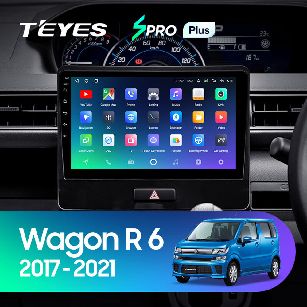 Teyes SPRO Plus 9" для Suzuki Wagon R 6 2017-2021