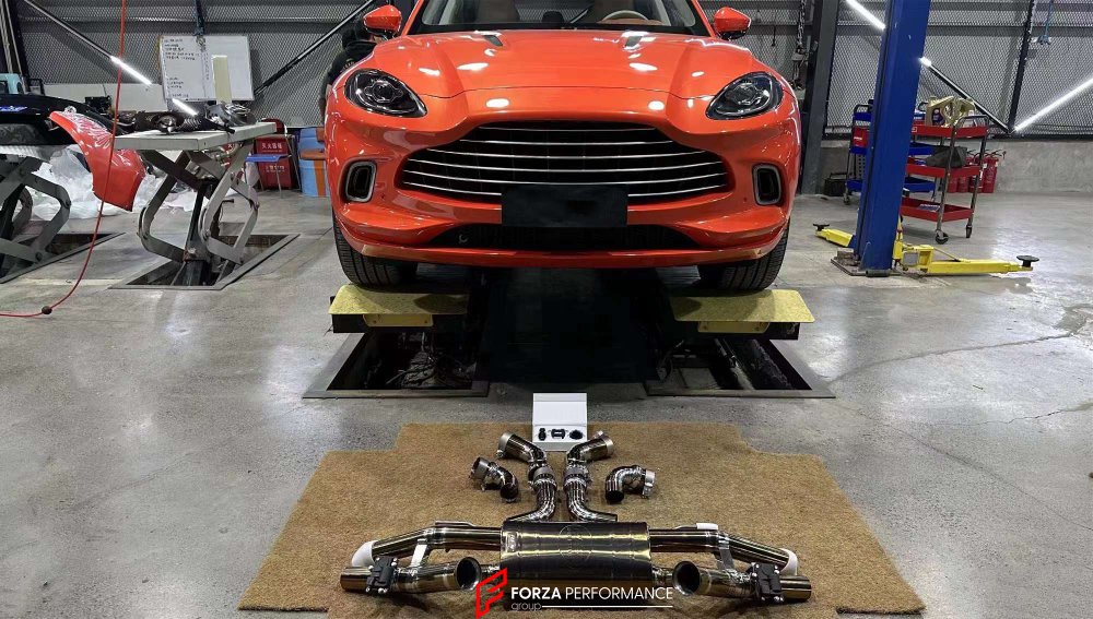 Выхлопная система с заслонками для Aston Martin DBX V8 4.0T