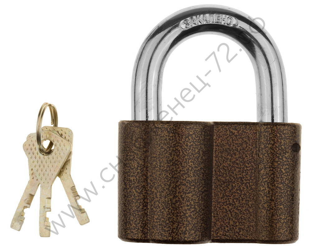 ЗУБР 80 мм, дисковый механизм секрета, навесной замок (3720)