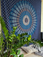 Этническое полотно с мандалой