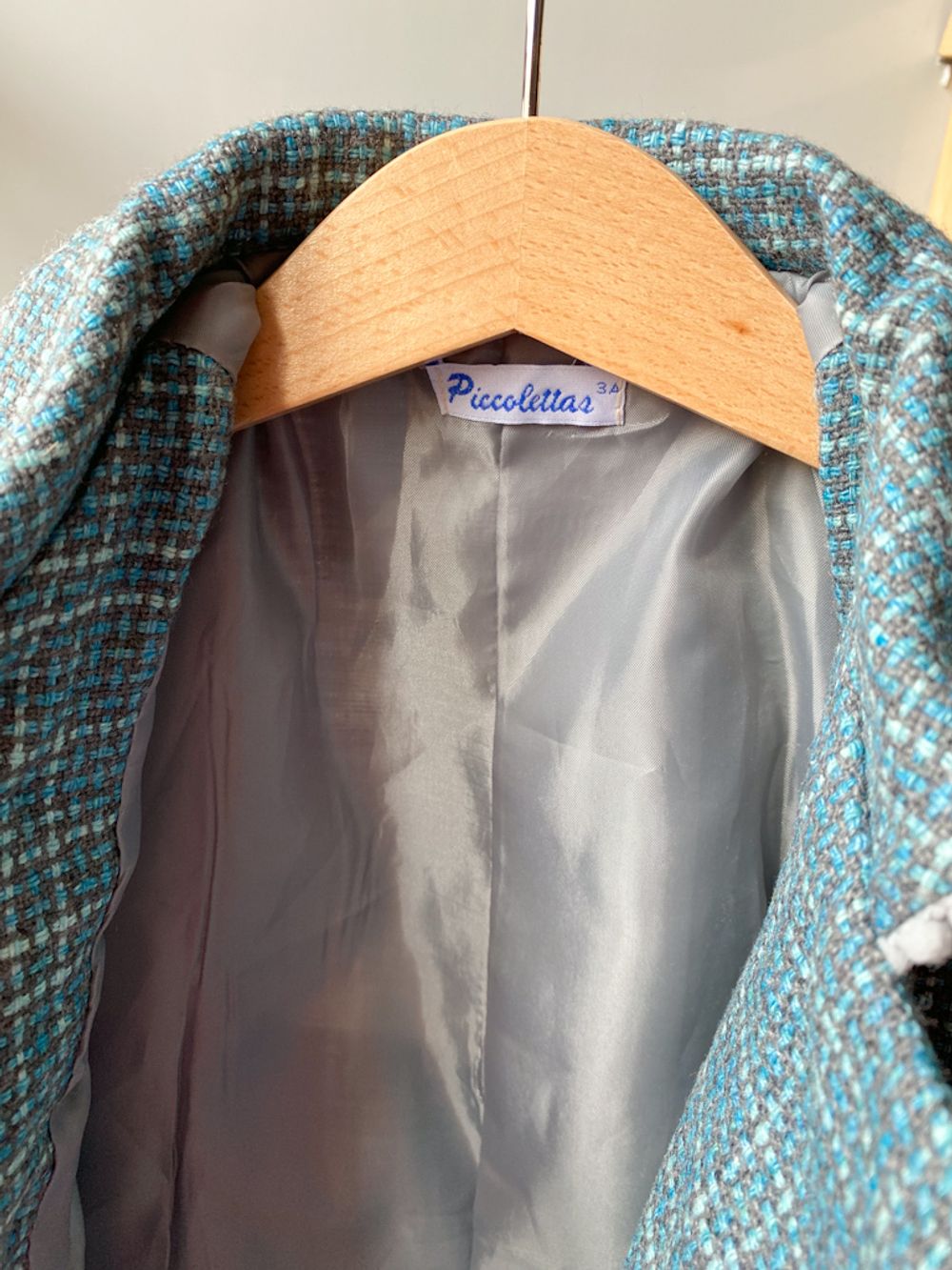 Новое шерстяное пальто Piccolettas, 98