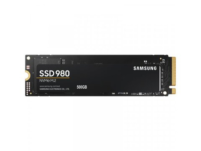 SSD накопитель Samsung 980 500ГБ, M.2 2280, PCIe 3.0 x4, NVMe [MZ-V8V500BW]