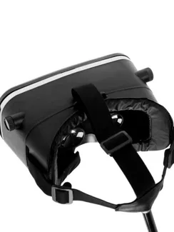 3D Очки виртуальной реальности LuazON, смартфоны до 6.5" (75х160мм), чёрные