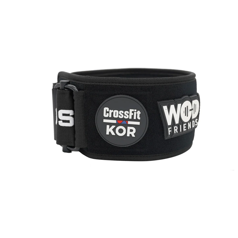 Пояс тяжелоатлетический WOD Friends Lifting Belt (Черный)