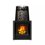 Дровяная банная печь Grill'D Cometa Vega 180 Long Window Max 2025