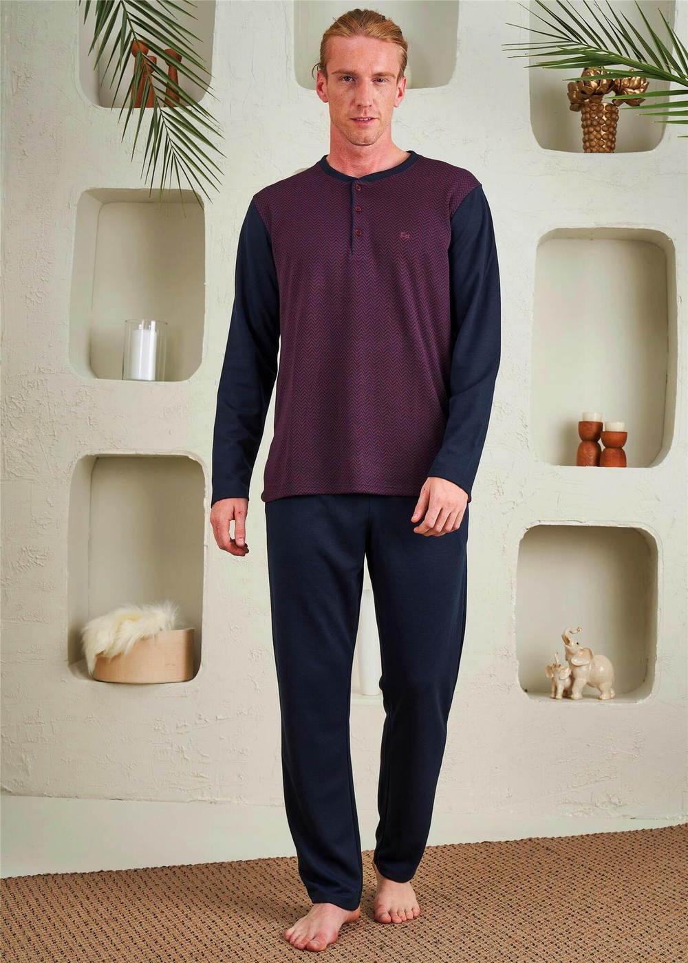 RELAX MODE - Пижама мужская пижама мужская со штанами - 10768