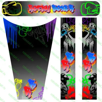 Силомер «Rocky Boxer» NEW «Стрит-арт дизайн»