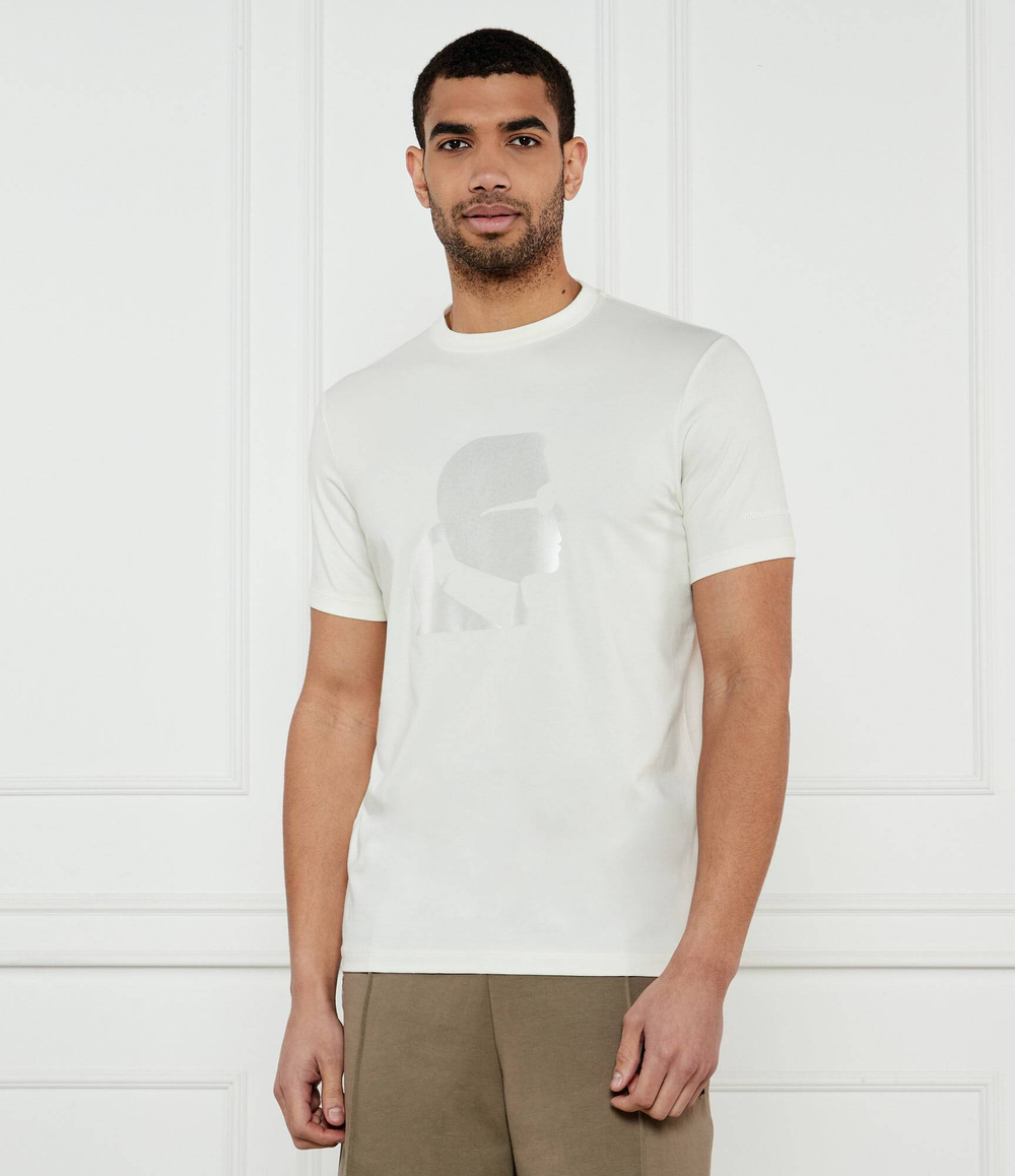 Футболка Karl Lagerfeld - экрю(755054 552221)