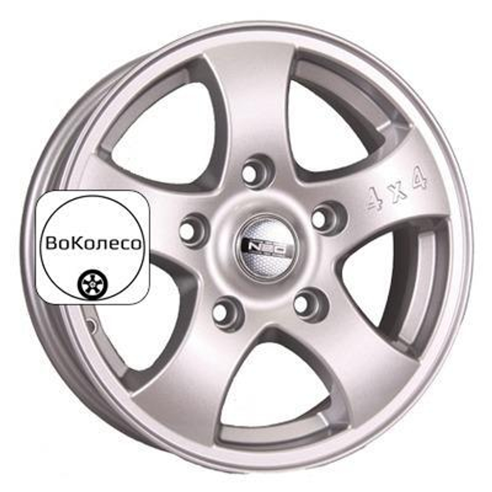 7x16/5x139,7 ET35 D98 641 Silver Neo