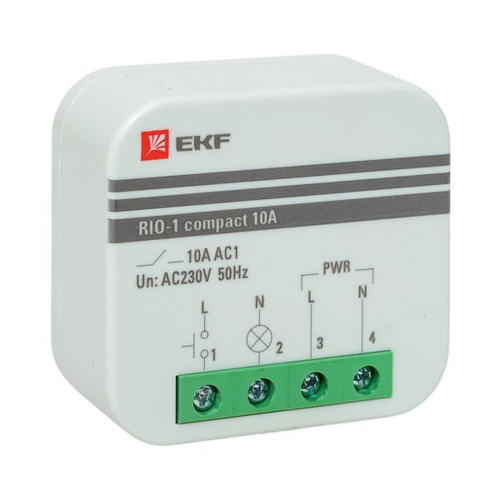 Импульсное реле RIO-1 compact 10А EKF PROxima