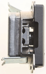 GLOSSA TV-SAT РОЗЕТКА оконечная 1DB, механизм, АНТРАЦИТ