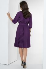 Платье Идеальный силуэт (гофре, баклажан) Diolche (Акция)