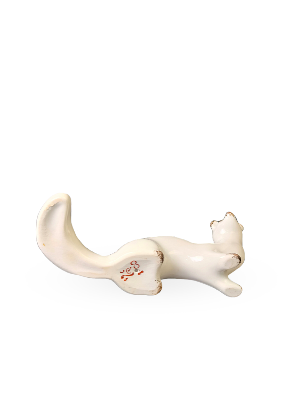 Фарфоровая статуэтка "Ласка" Полонне ЗХК