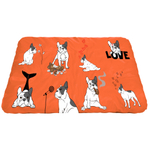 Матрас для собаки "Французские бульдоги"