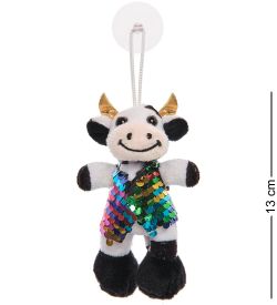 ЯЛ-13-44/2 Игрушка подвесная «Бычок» черно-белая