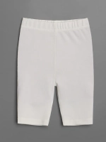 Летний костюм для девочки в полоску с велосипедками