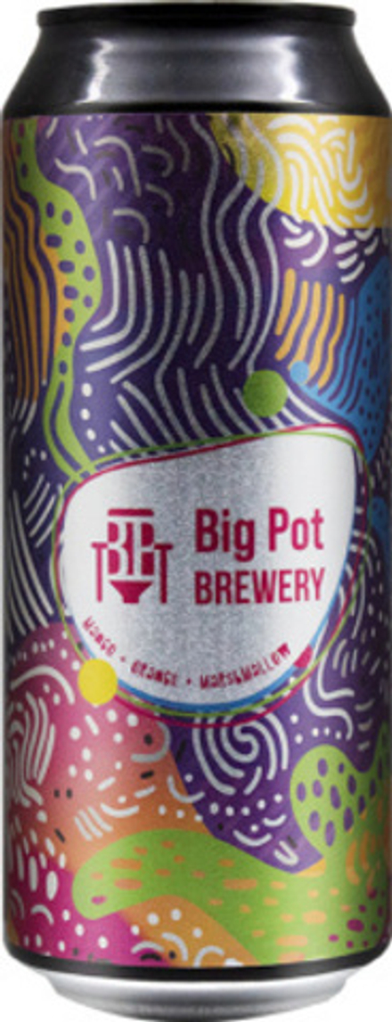 Пиво Биг Пот Манго Орандж Маршмеллоу / Big Pot Mango, Orange, Marshmallow 0.45 - банка
