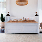 Кровать Мальта 160х200 с ящиками, из массива сосны с настилом