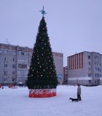 Макушка - Звезда на елку «Роза Ветров» зеленая