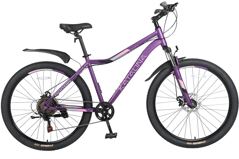 Велосипед TechTeam Katalina 27.5"х18" фиолетовый
