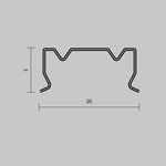 Комплектующие для профиля Led Strip 642076