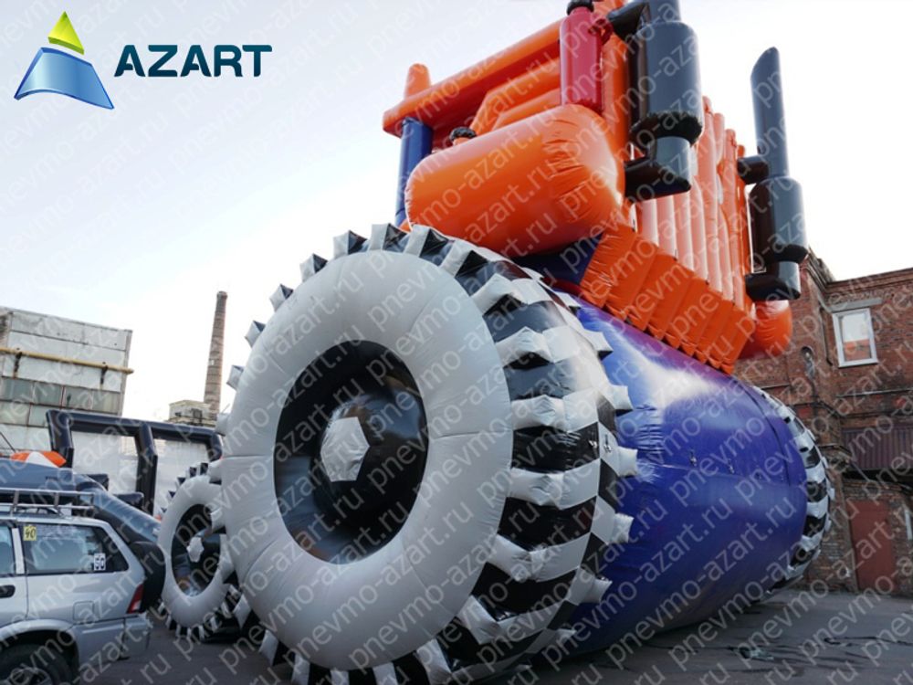 Батут "Мега-трактор"