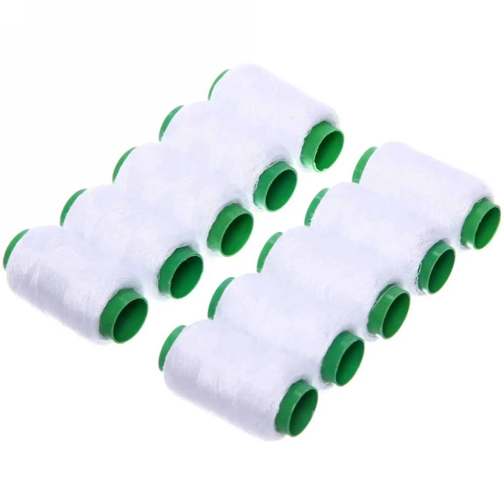 Нитки в наборе «Лучшая швея», цвет белый, 10 шт, в пакете