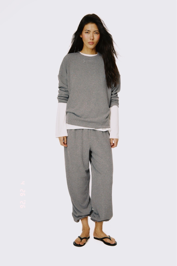 PANTS PLUSH GREY