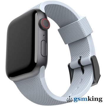 UAG DOT Textured Silicone Strap for Apple Watch 42|44|45mm Soft Blue (Голубой)19249K315151
