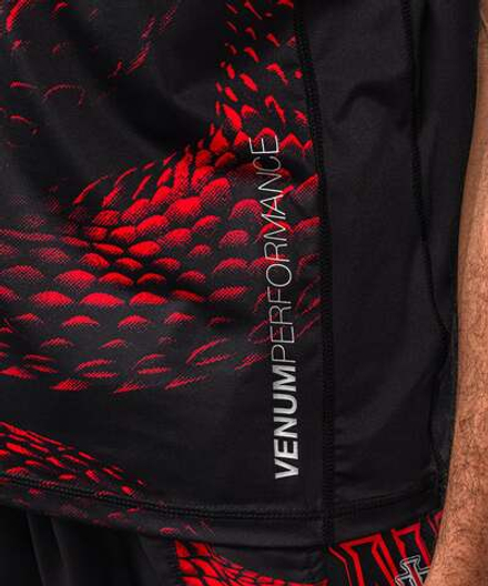 Футболка спортивная Venum Matupa Black/Red/Silver
