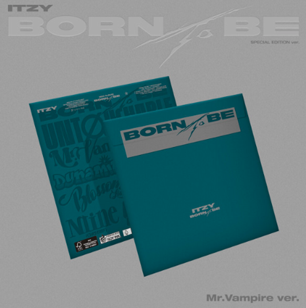 Альбом ITZY - BORN TO BE (SPECIAL EDITION Mr. Vampire Ver.)