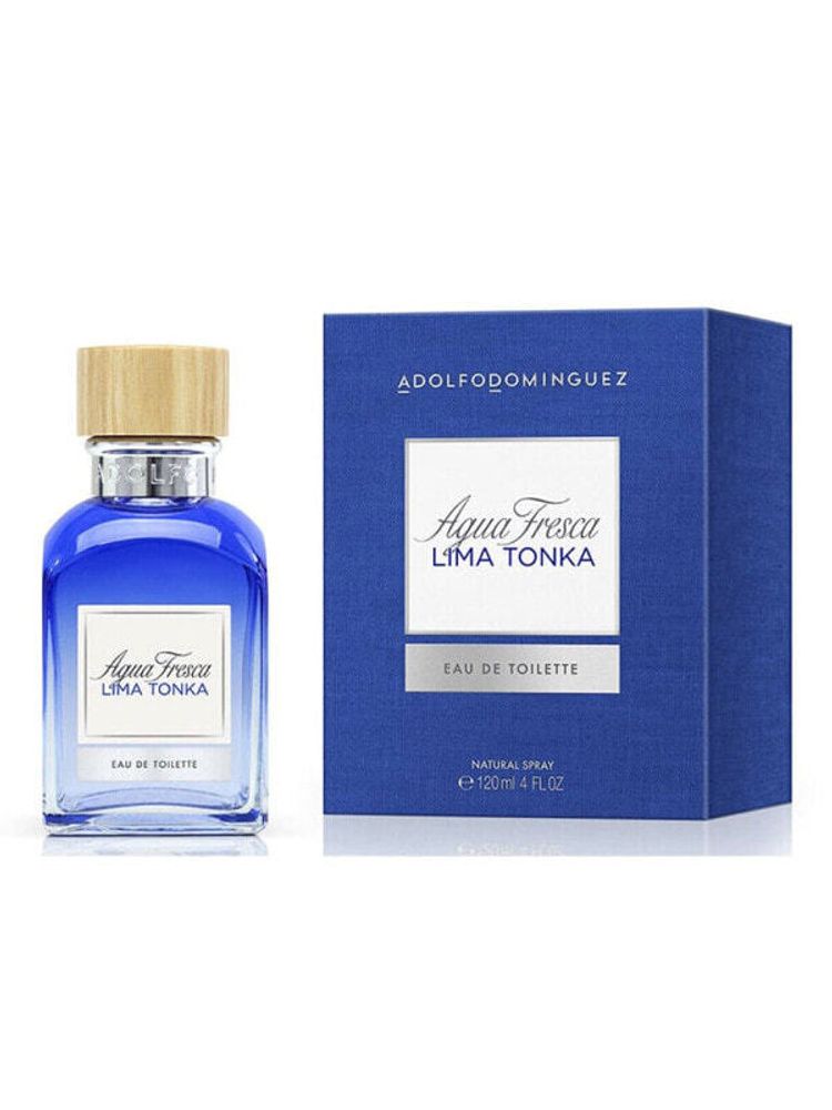 Мужская парфюмерия Adolfo Dominguez Agua Fresca Lima Tonka Eau De Toilette 120ml