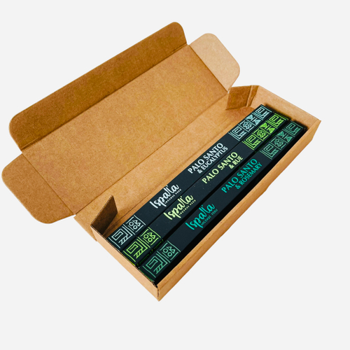 Набор травяных ароматов ISPALLA (рута, розмарин, эвкалипт ), 3 упаковки