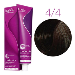Londa Color стойкая крем-краска, 4/4 шатен медный, 60мл