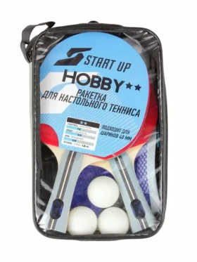Набор для н/т (2 ракетки, 3 шар.) START UP BB20/2 star