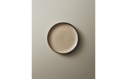 Zara Home тарелка пирожковая из каменной керамики, цвет бежевый, 16.2 см