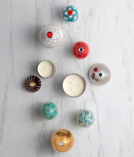 Black Gold Stripes, свеча Bois de Russie, Ladenac Milano