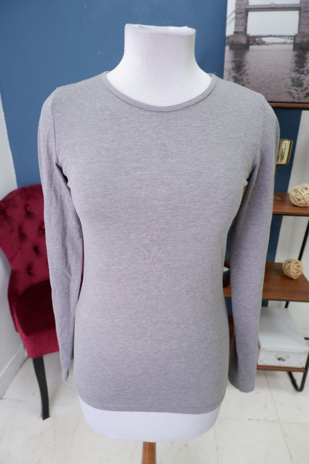 Джемпер трикотажный базовый 44 размер