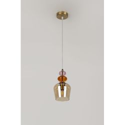 Светильник подвесной (подвес) Rivoli Corina 4114-201 1 х Е27 40 Вт дизайн | Rivoli