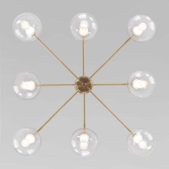 Потолочная люстра Eurosvet Magma 60175/8 латунь