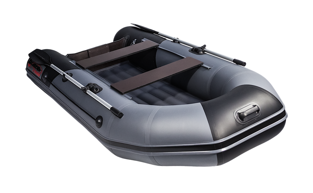 Лодка ПВХ Мастер Лодок Таймень NX2800НДНД "Комби" Графит / Черный