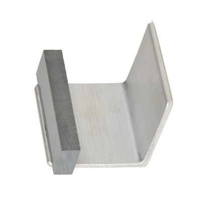 Напольная направляющая SLT, алюминиевый уголок с пластиковой накладкой
