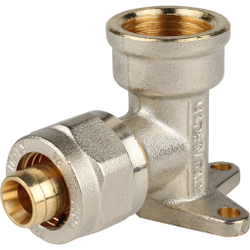 Угольник настенный с креплением 1/2"х16