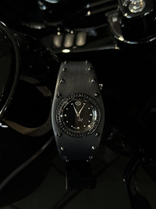 Часы Black Harley-Davidson