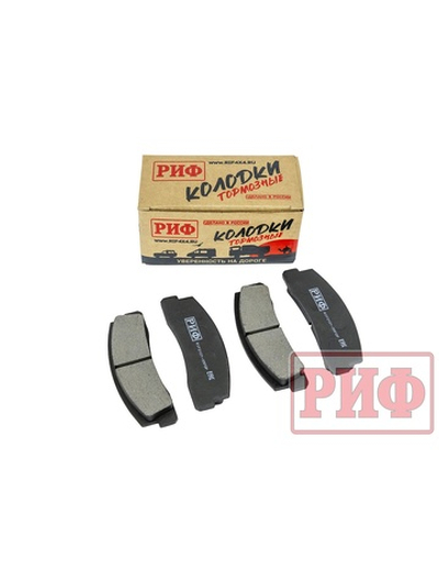 Колодки тормозные передние РИФ для ВАЗ НИВА (2121-3501090)