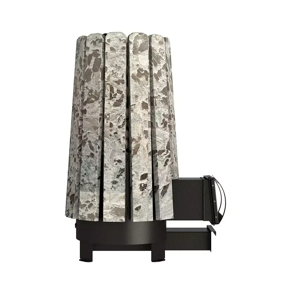 Дровяная банная печь Grill'D Cometa Vega 180 Long Stone (Серпентинит)