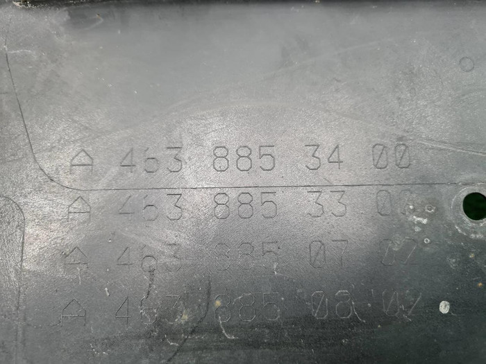 Бампер задний Mercedes G W463 (2018-2024)